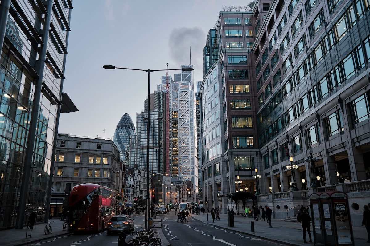 View on Liverpool Street Road